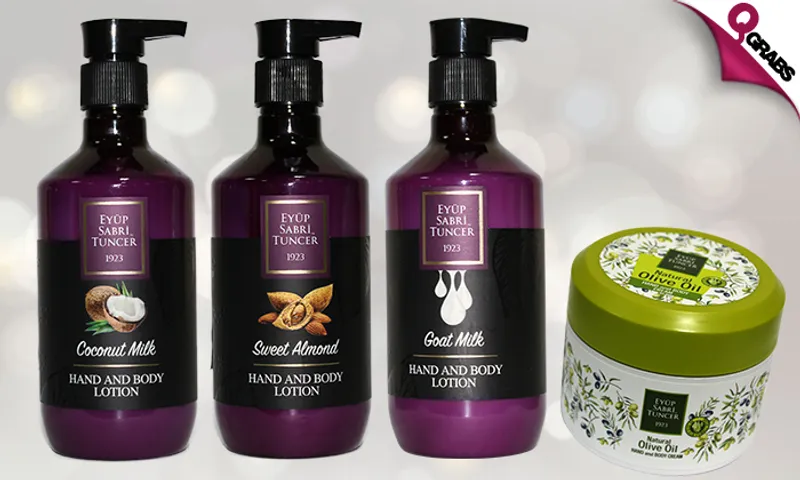 Eyup Sabri Tuncer 1923 Natural Hand & Body Lotions!